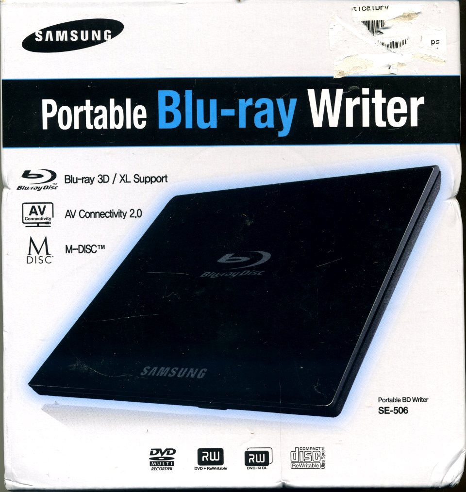 Samsung blu-ray writer se-506 mac software free